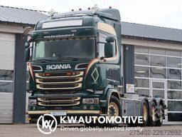 Scania R580 V8 LB8X4HNB/ Full AIR/ PTO/  SWAP- CONTAIN...
