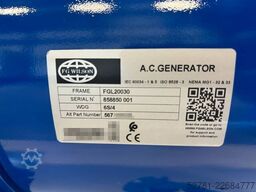 FG Wilson P33-3 - 33 kVA Open Genset - DPX-16003-O