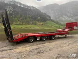 Damm SE-51M 3 axle Machine trailer w/ hydraulic driving