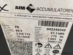 AIM 80V Batterie 775 AH Bj.2022