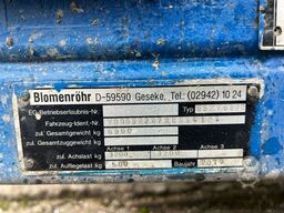 BLOMENRÖHR 552/6900 Tieflader 6,9t