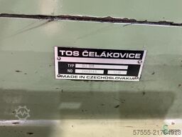 TOS SU 125x8000mm