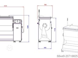 Barsso Peddelmenger 200 L., Type Barmix 200 D