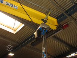 Abus VS Kran Drehkran Hallenkran 0,5t Abus Kettenzug L 6m NL 500Kg H4,3m