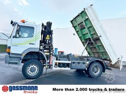 Mercedes-Benz Atego 1823AK 4x4, Kran HIAB, Bordmatik