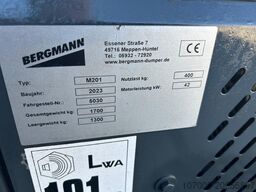 Bergmann Mähraupe M 201 mit Zubehör