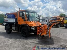 Unimog U500 238PS Winterdienst +Streuer+Schild +1453 BS