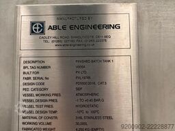 Able Engineering Storage Tank 