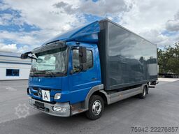 MERCEDES-BENZ Atego 818 KOFFER LBW KLIMA BLATT/LUFT