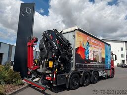 Mercedes-Benz Actros 3645 8x2/6 Hiab 358 E-5 Jib 70X-3 Hubdach