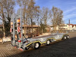 Möslein T 4 VB H1 R  neuer 4 Achs Tieflader + Radmulden