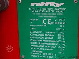 Niftylift HR21 HYBRIDE 4x4 MK2 Valid Inspection, Hybrid, 4x4