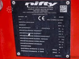 Niftylift HR21 HYBRIDE 4x4 MK2 Valid Inspection, Hybrid, 4x4