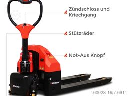 SCHORR [3er SET] RR15NHE3 Elektrohubwagen
