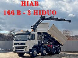VOLVO FM 440 Kipper 5,60m * HIAB 166 B-3 HIDUO* 8x4