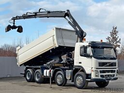 VOLVO FM 440 Kipper 5,60m * HIAB 166 B-3 HIDUO* 8x4