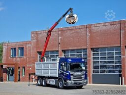 Scania G500 6x2 - Tipper + Palfinger epsilon M110L - R...