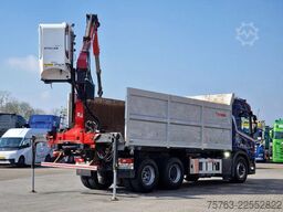 Scania G500 6x2 - Tipper + Palfinger epsilon M110L - R...