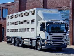 Scania P400 8x4*4 - 2/3 deck livestock Guiton 29.78M2 ...