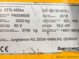 Jungheinrich EFG 425ks 6.5m/ batt2021/ 4v