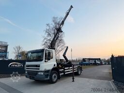 DAF CF 75.250 Abrollkipper KRAN FUNK