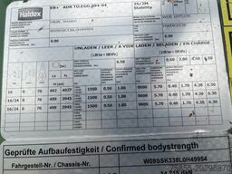 H&w Walking Floor 95m3 / Liftaxle / SAF Axles / Dis...