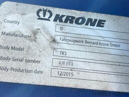 Krone TKS/Carrier Transicold/Tüv: 08.2026