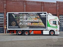 Scania R580 V8 NGS Highline 6x2 - Box with sidedoors -...