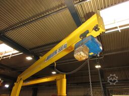 Abus VS Kran Drehkran Hallenkran 0,5t Abus Kettenzug L 4,6m NL 500Kg H3,45m