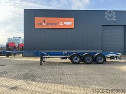 Contar 40FT HIGH CUBE chassis / liftaxle / drumbrakes ...
