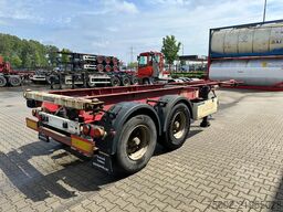 Krone 2-axle 20FT chassis / BPW + drumbrakes, / airsu...
