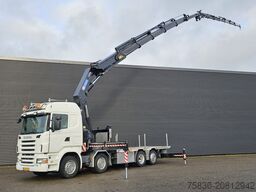 Scania R480 8X2 / HMF 60 t/m + JIB / RETARDER
