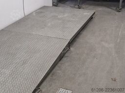 Bodenwaage mit Auffahrampe 1500KG