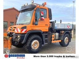 Unimog U 527 4x4, Kommunalhydraulik, Frontzapfwelle,