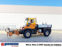 Unimog U 527 4x4, Kommunalhydraulik, Frontzapfwelle,
