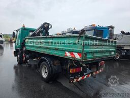 MAN 8.174 / E3 / Kipper Kran Greifer / 2X AHK