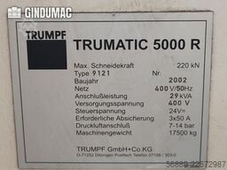 TRUMPF Trumatic 5000 R