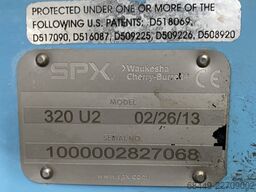 Waukesha SPX Productpomp, Type 320-U2