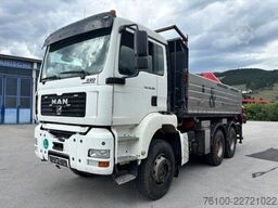 MAN TGA 26.350 3-Seitenkipper+Kran