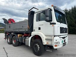 MAN TGA 26.350 3-Seitenkipper+Kran