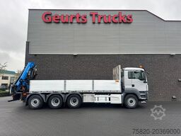 MAN TGS 35.460 8X4-4 BL OPEN LAADBAK MET EFFER 215/...