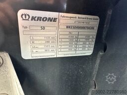 Krone 40FT High Cube Chassis / BPW / drum / NL-chassi...