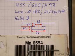 unbekannt 605/450/H97 mm