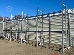 11,2 lfm Palettenregale für Außenbereich H: 4,5m , 3000 kg Fachlast , FVZ