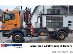 MAN TGM 15.250 4x4 BL, Kran Terex TLC 75.2, Funk