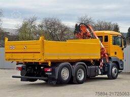 MAN TGS 28.360 * ATLAS 165.2E - A4 + FUNK * 6x4