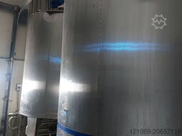 4 X 4000 LITRE CREAM TANKS