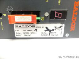 Baldor BSC1005-24 Antriebssteuerung ID: 20207A SN: BEDBA32244