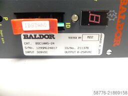 Baldor BSC1005-24 Antriebssteuerung ID: 21137B SN: 1295MG24817 --