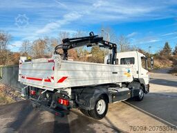 MERCEDES-BENZ Atego 918 4x2 Kipper KRAN Greifer FUNK AHK